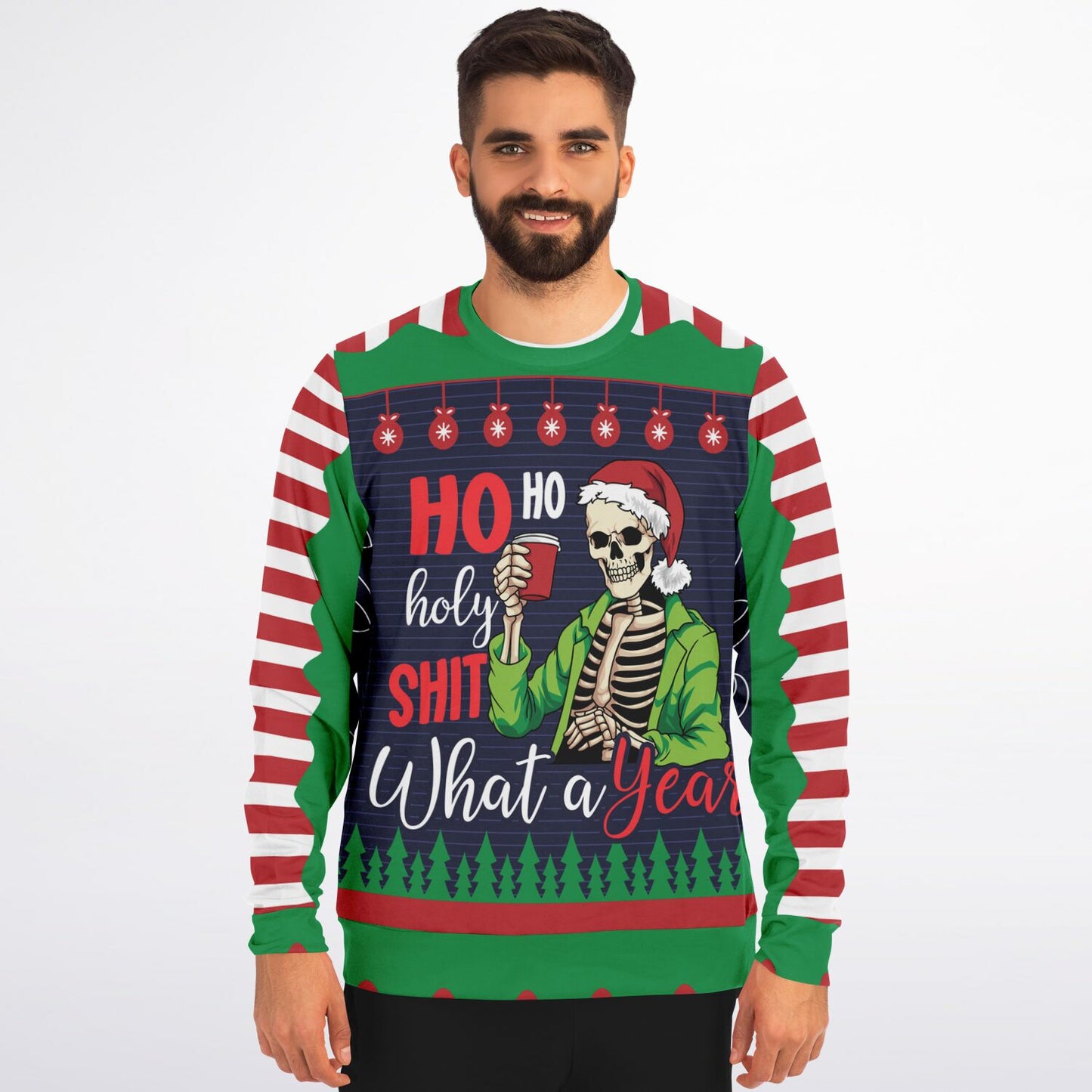 Ho Ho Holy Shit What A Year Sweatshirt