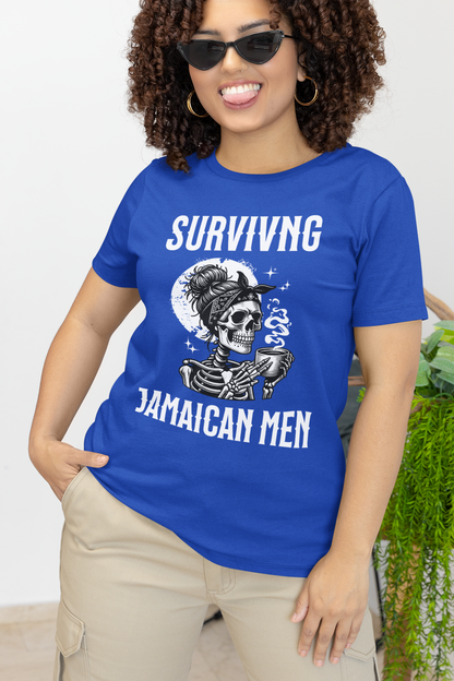 Surviving Jamaican Men - Jersey Tee