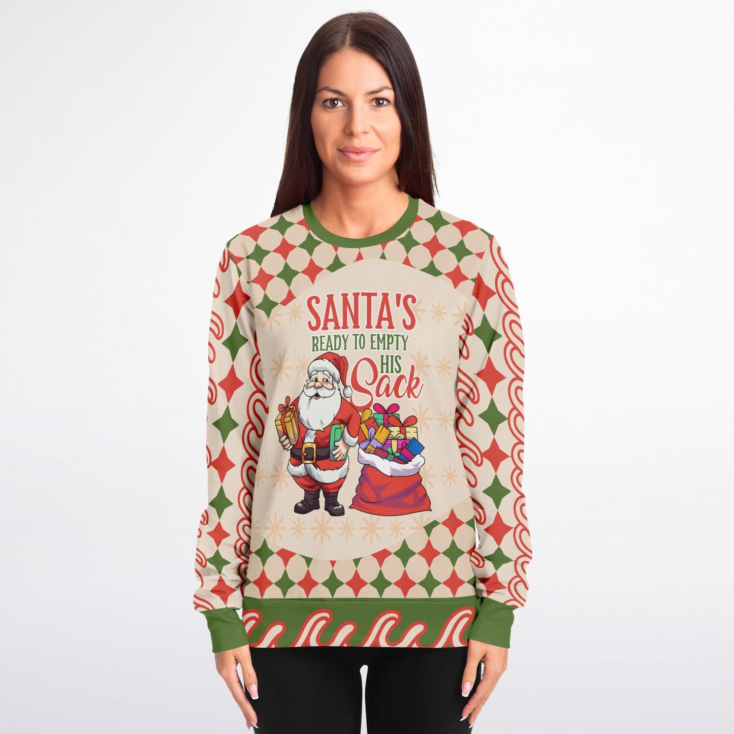 Santa’s Ready to Empty His Sack Sweatshirt